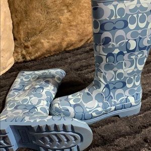 Coach Rain boots